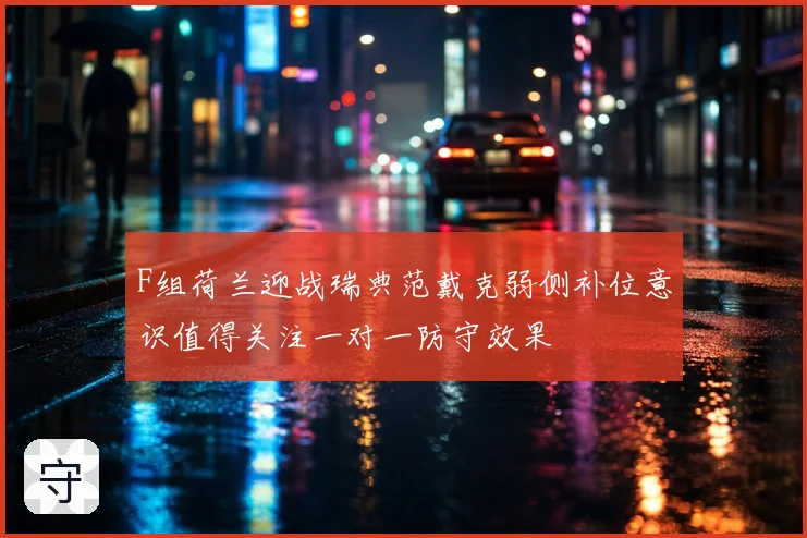 F组荷兰迎战瑞典范戴克弱侧补位意识值得关注一对一防守效果